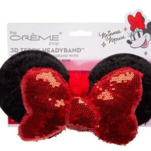Minnie Mouse sequin bow spa headband limited edition